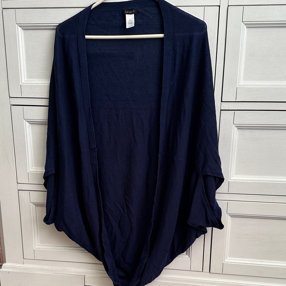 J. Jill Deep Blue Women's Poncho